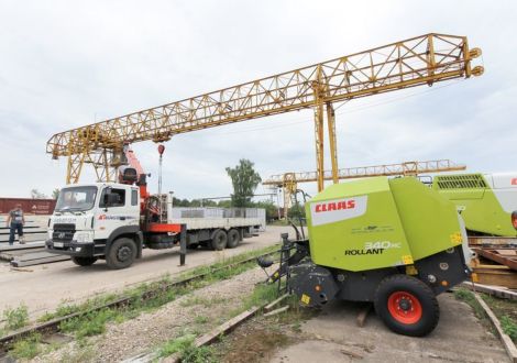 Погрузо-разгрузочные работы с негабаритными грузами на Ж/Д